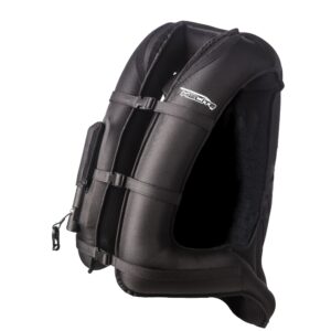 Airbagová vesta Helite Turtle čierna 1 rozšírená čierna - XL