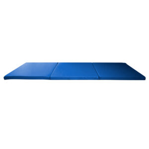 Skladacia gymnastická žinenka inSPORTline Pliago 195x90x5 cm modrá