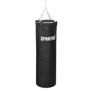 Kožené boxovacie vrece SportKO Leather 35x110cm / 50kg