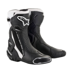 Dámske moto topánky Alpinestars SMX Plus 2 2022 čierna/biela - 48