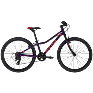 Juniorský bicykel KELLYS KITER 30 24" - model 2022 Purple - 11"