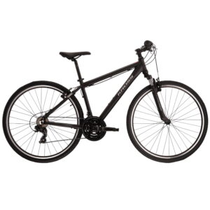 Pánsky crossový bicykel Kross Evado 1.0 28" Gen 004 čierna/grafitová - L (21"