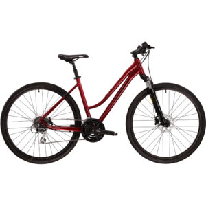 Bicykel Kross Evado 4.0 28" - model 2023 rubínová/čierna - L (19")