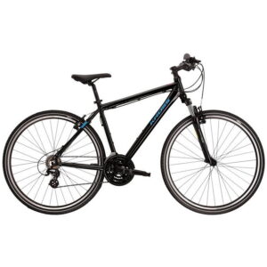 Pánsky crossový bicykel Kross Evado 2.0 28" Gen 004 čierna/modrá - L (21"