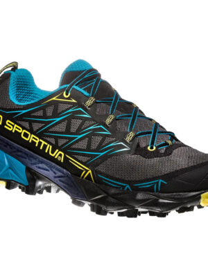 Pánske traliové topánky La Sportiva Akyra Carbon/Tropic Blue - 47