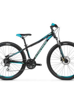 Dámsky horský bicykel Kross Lea 5.0 29" - model 2020 čierno-tyrkysová - M (19'')