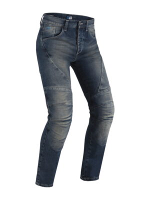 Pánske moto jeansy PMJ Dallas CE modrá - 44