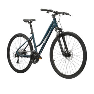 Dámsky crossový bicykel Kross Evado 3.0 28" Gen 005 tyrkysová/šedá - M (17"