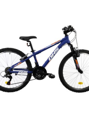Juniorský bicykel DHS Teranna 2423 24" 7.0 blue - 12" (125-145 cm)