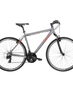 Pánsky crossový bicykel Kross Evado 1.0 28" Gen 004 grafitová/červená - L (21"