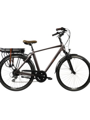 Mestský elektrobicykel Devron 28221 28" - model 2022 Brown - 21" (180-195 cm)