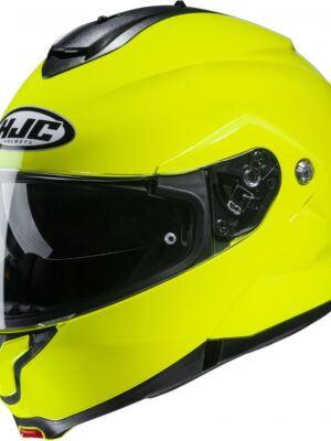 Výklopná moto prilba HJC C91 Fluo Green XL (61-62)