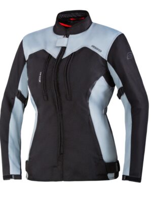 Dámska moto bunda Ozone Delta IV Lady čierno-šedá - S