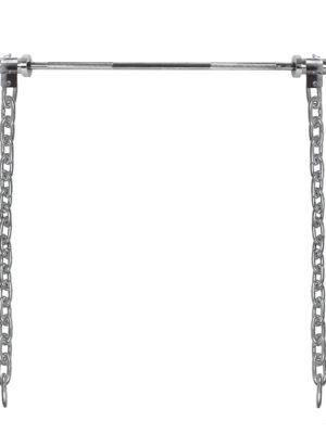 Vzpieračské reťaze s tyčou inSPORTline Chainbos Set 2x20 kg