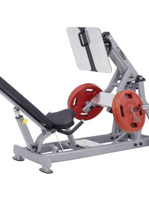 Leg press Steelflex Plateload Line PLLP šedá