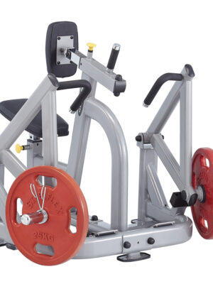 Príťahy v sede/veslo Steelflex PlateLoad Line PLSR šedá