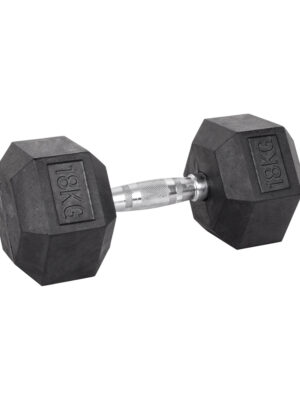 Šesťhranná činka inSPORTline Hexsteel 18 kg
