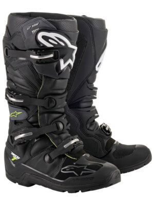 Moto topánky Alpinestars Tech 7 Enduro Drystar 2022 čierna/šedá/žltá fluo - 52
