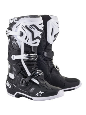 Moto topánky Alpinestars Tech 10 čierna/biela 2022 čierna/biela - 49
