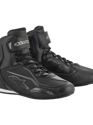 Dámske moto topánky Alpinestars Stella FASTER-3 2022 čierne/strieborné - 42