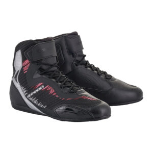 Moto topánky Alpinestars Stella FASTER-3 Rideknit 2022 čierna/strieborná/ružová - 44