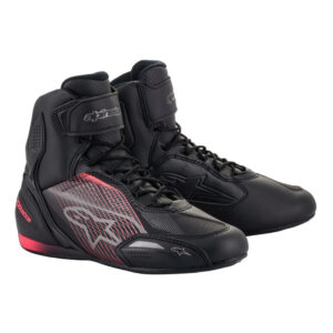 Dámske moto topánky Alpinestars Stella FASTER-3 2022 čierna/strieborná/ružová - 40
