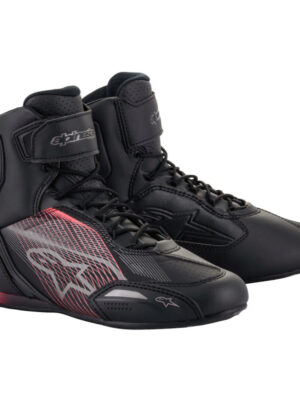 Dámske moto topánky Alpinestars Stella FASTER-3 2022 čierna/strieborná/ružová - 40