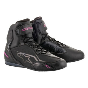 Dámske moto topánky Alpinestars Stella FASTER-3 2022 čierne/fialové - 42