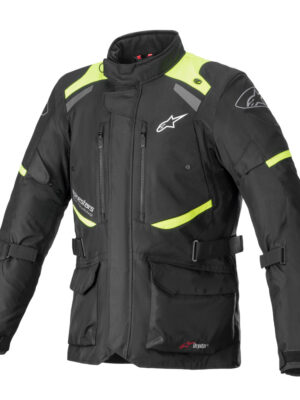 Moto bunda Alpinestars Andes Drystar čierna/žltá fluo 2022 čierna/žltá fluo - 3XL