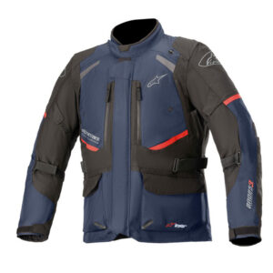 Moto bunda Alpinestars Andes Drystar 2022 tmavo modrá/čierna/červená - 4XL