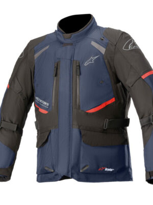 Moto bunda Alpinestars Andes Drystar 2022 tmavo modrá/čierna/červená - 4XL