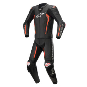 Moto kombinéza Alpinestars Missile 2 2022 čierna/červená fluo - 60