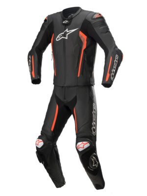 Moto kombinéza Alpinestars Missile 2 2022 čierna/červená fluo - 60
