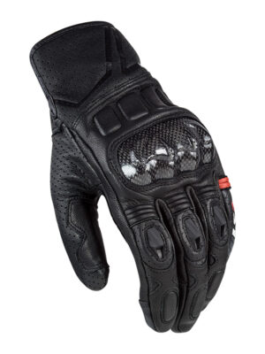 Pánske moto rukavice LS2 Spark Black čierna - XL
