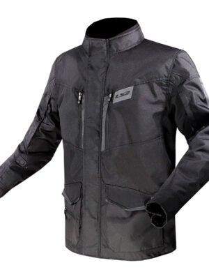 Pánska moto bunda LS2 Metropolis EVO Black čierna - 4XL