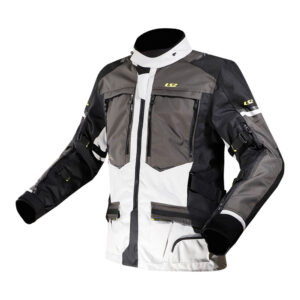 Pánska moto bunda LS2 Norway Black Grey Yellow čierna/šedá/žltá - 4XL