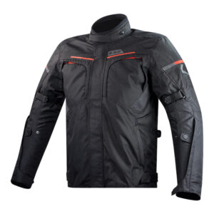 Pánska moto bunda LS2 Endurance Black Red čierna/červená - XXL
