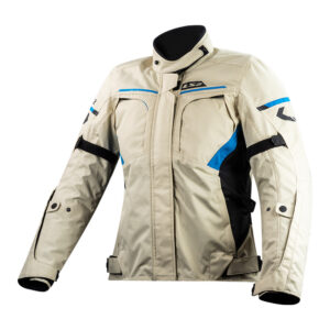 Dámska moto bunda LS2 Endurance Sand Black Blue piesková/čierna/modrá - XL