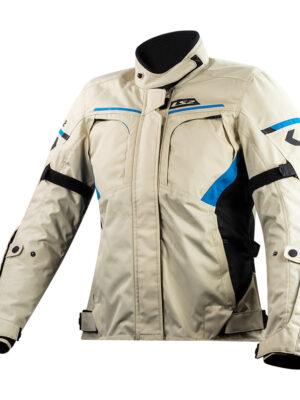Dámska moto bunda LS2 Endurance Sand Black Blue piesková/čierna/modrá - XL