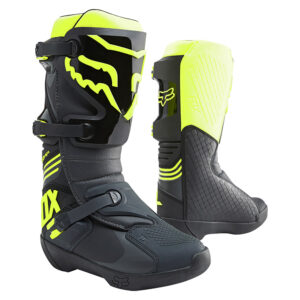 Motokrosové topánky FOX Comp Black Yellow čierna/fluo žltá - 47