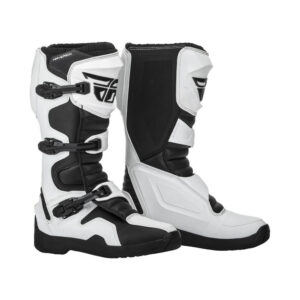 Motokrosové topánky Fly Racing New Maverik Black White čierna/biela - 49
