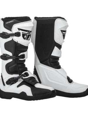 Motokrosové topánky Fly Racing New Maverik Black White čierna/biela - 49