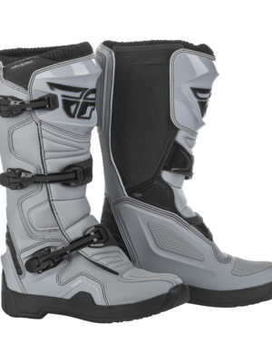 Motokrosové topánky Fly Racing New Maverik Grey Black šedá/čierna - 49