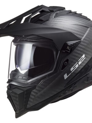 Enduro helma LS2 MX701 Explorer C Solid Matt Carbon - XL (61-62)