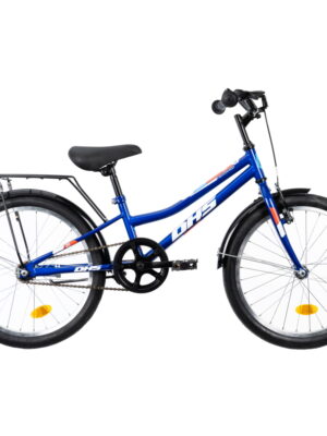Detský bicykel DHS Teranna 2001 20" - model 2022 blue - 9" (110-130 cm)