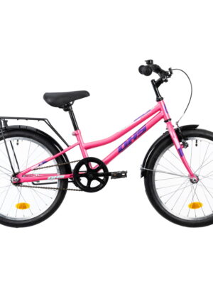 Detský bicykel DHS Teranna 2002 20" - model 2022 Pink - 9" (110-130 cm)