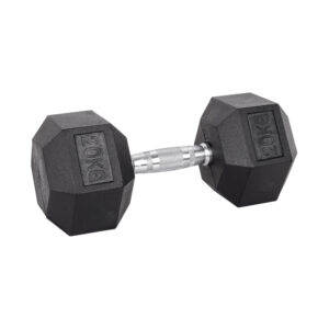 Šesťhranná činka inSPORTline Hexsteel 20 kg