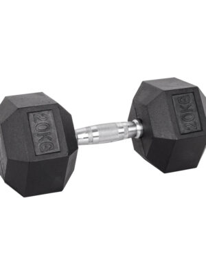 Šesťhranná činka inSPORTline Hexsteel 20 kg