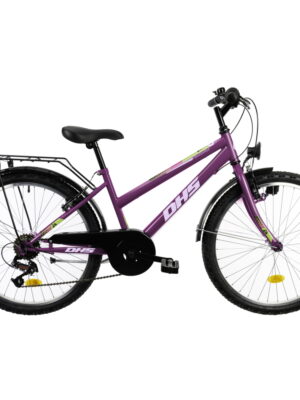 Juniorský bicykel DHS 2414 24" 7.0 Violet - 13
