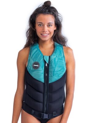 Dámska plávacia vesta Jobe Fragment Women 2020 Vintage Teal - S